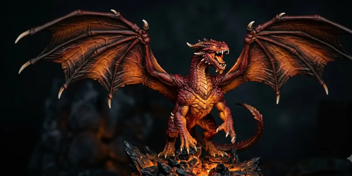 dragon miniature painting guide