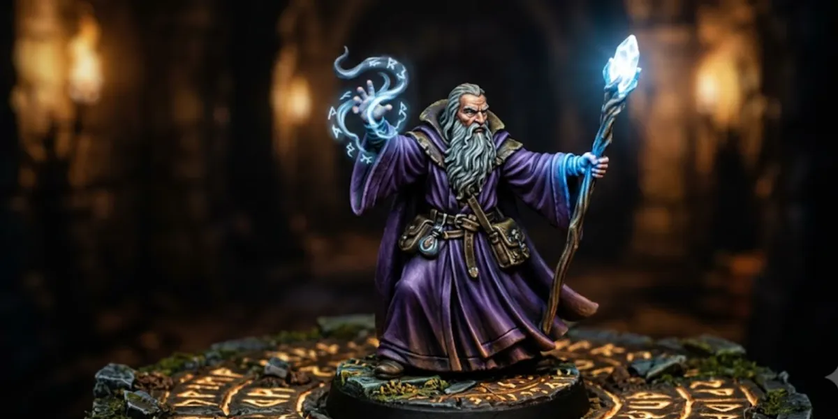 wizard sorcerer miniature painting guide